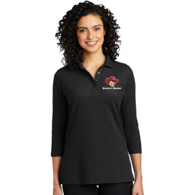 Ladies Silk Touch™ 3/4-Sleeve Polo